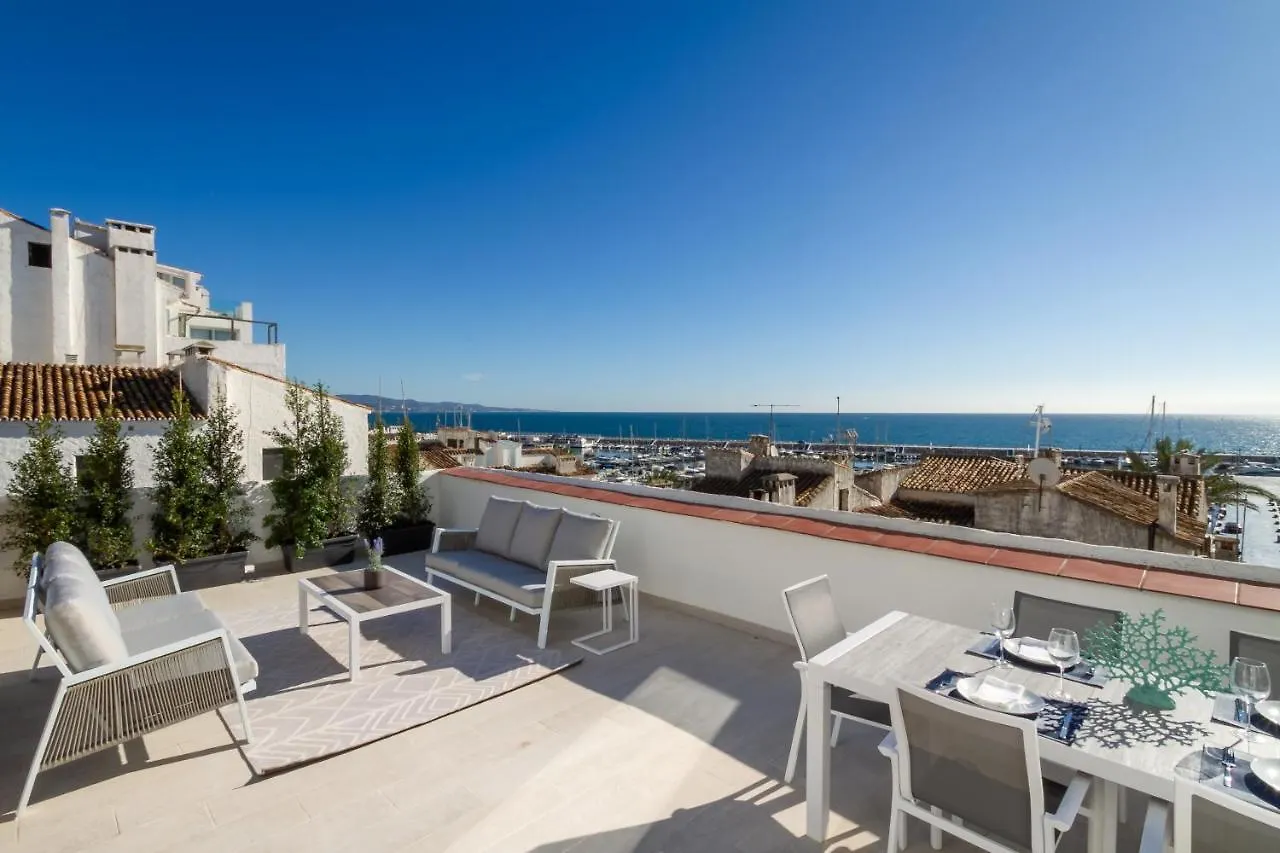 Marbella Banus Suites - Puerto Banus Harbour Sea Views Suite Penthouse